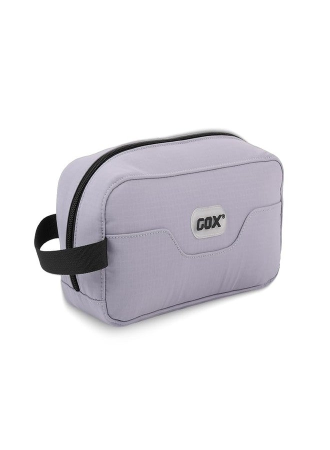 GOX Travel Toiletry Bag Dopp Kit Case for Men Multifunction Packing Organizer Pouch (Lavender purple) - Image 1